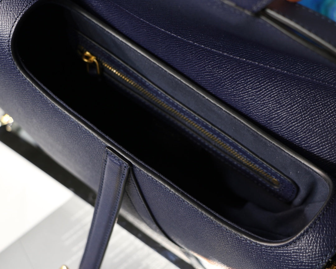 D Saddle Bag Navy Blue