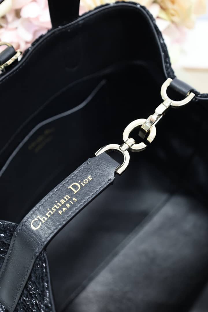 Toujours Black Tweed Bag