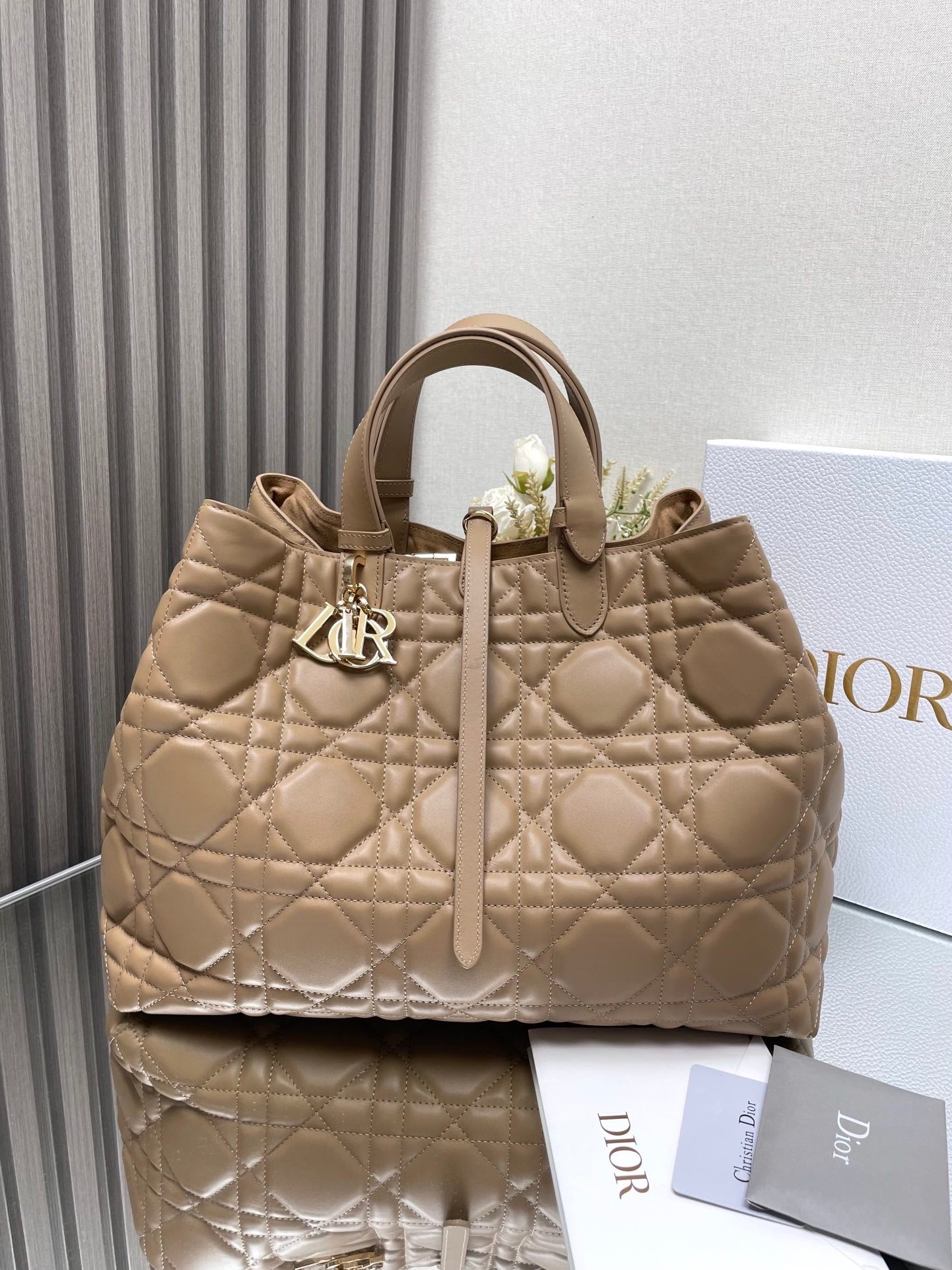D Toujours Large Bag Taupe