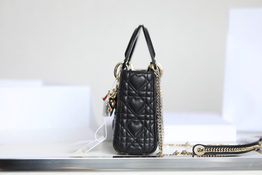 Lady Dioramour Bag Black