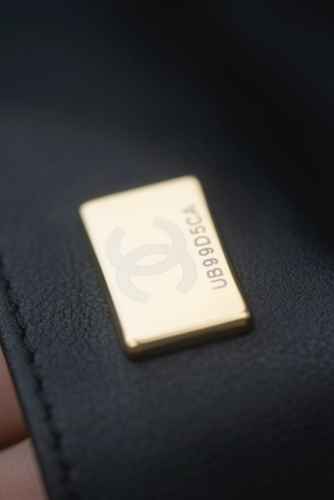 CC 24K Classic Small Handle Flap Bag Black