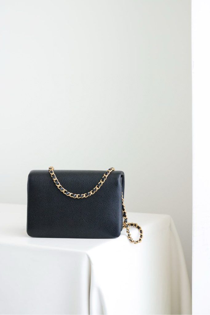 CC 24K Small Flap Bag