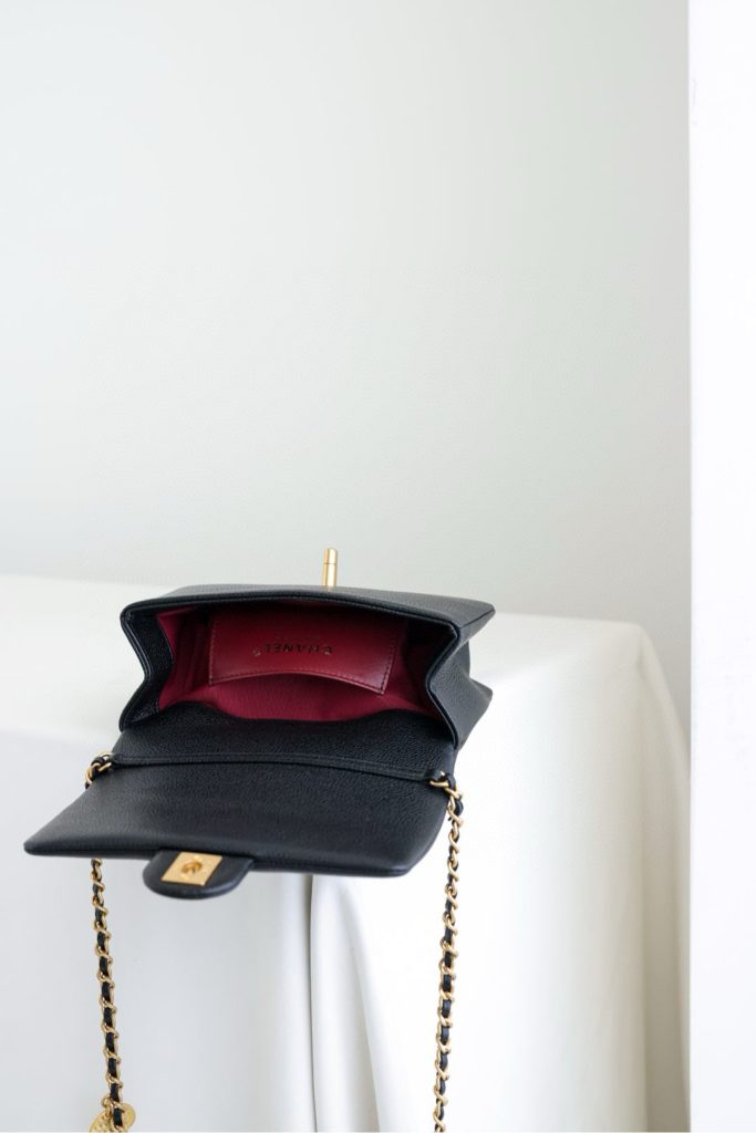 CC 24K Small Flap Bag