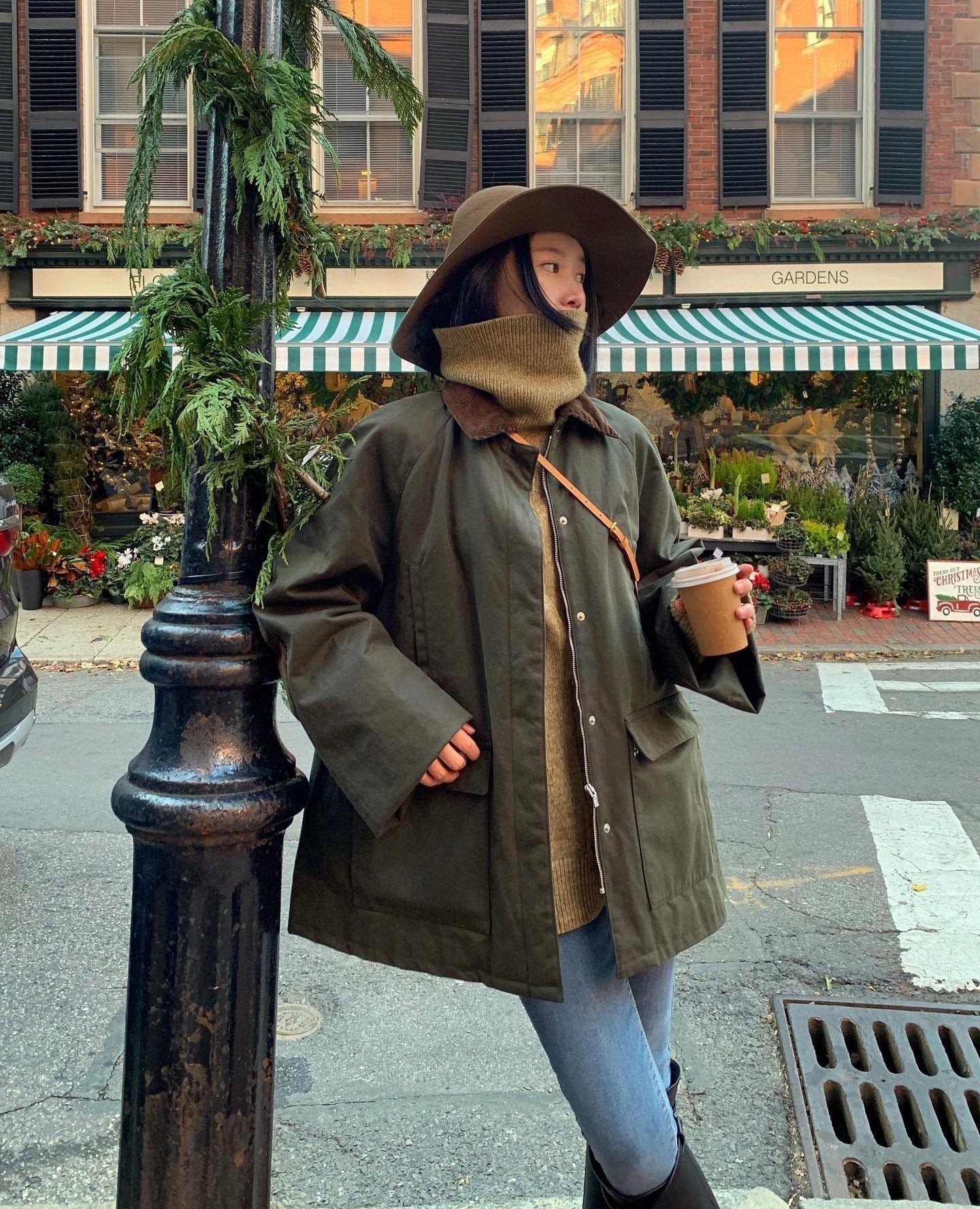 TOTEME Oversized Country Jacket Forest Green