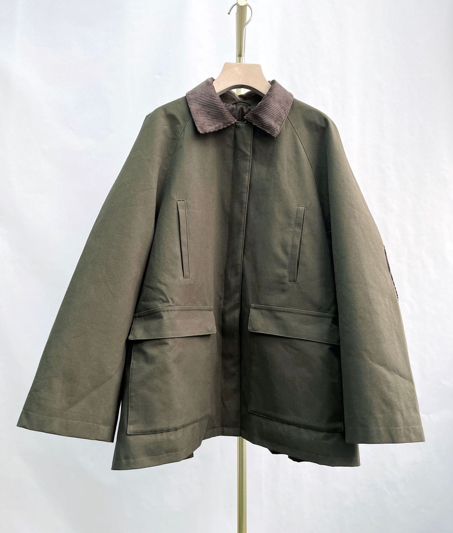 TOTEME Oversized Country Jacket Forest Green