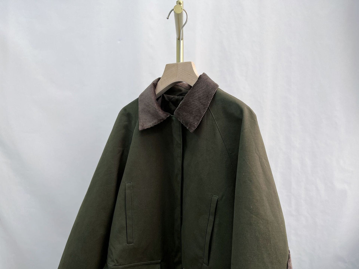 TOTEME Oversized Country Jacket Forest Green