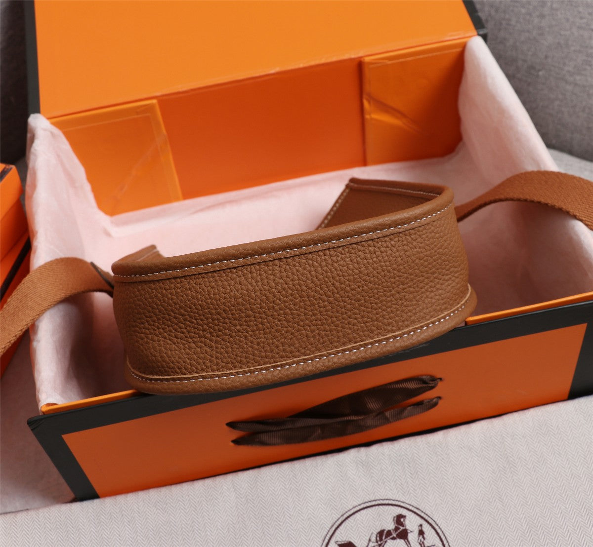 H Evelyne Bag Mini Golden Brown
