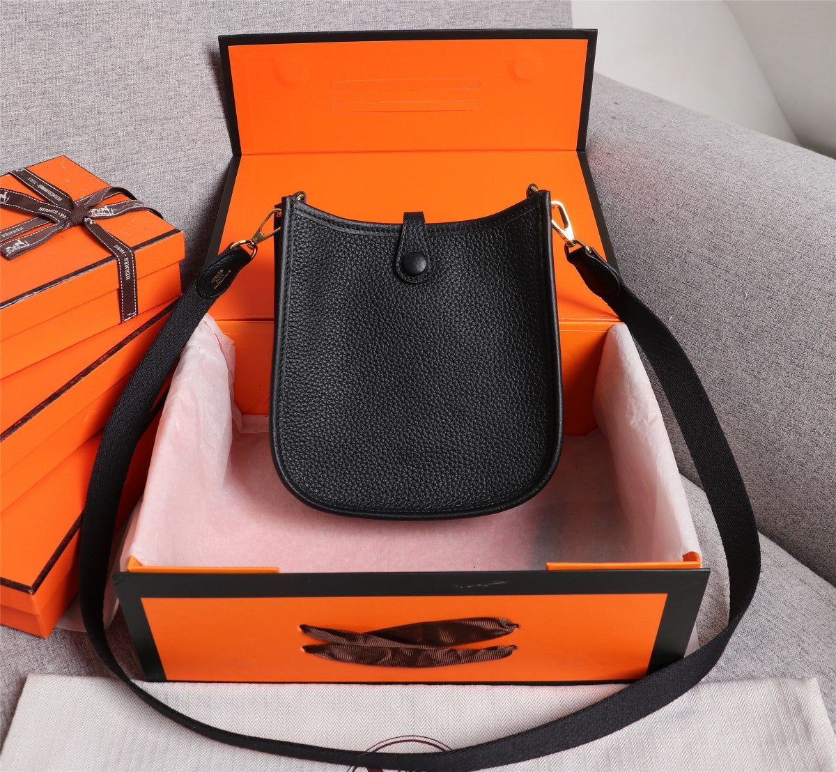 H Evelyne Bag Mini Black