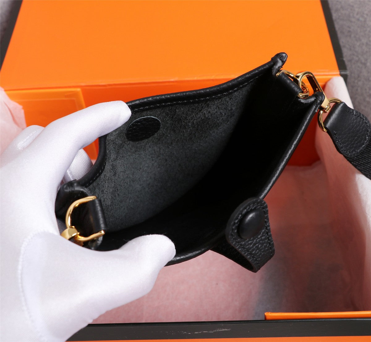 H Evelyne Bag Mini Black