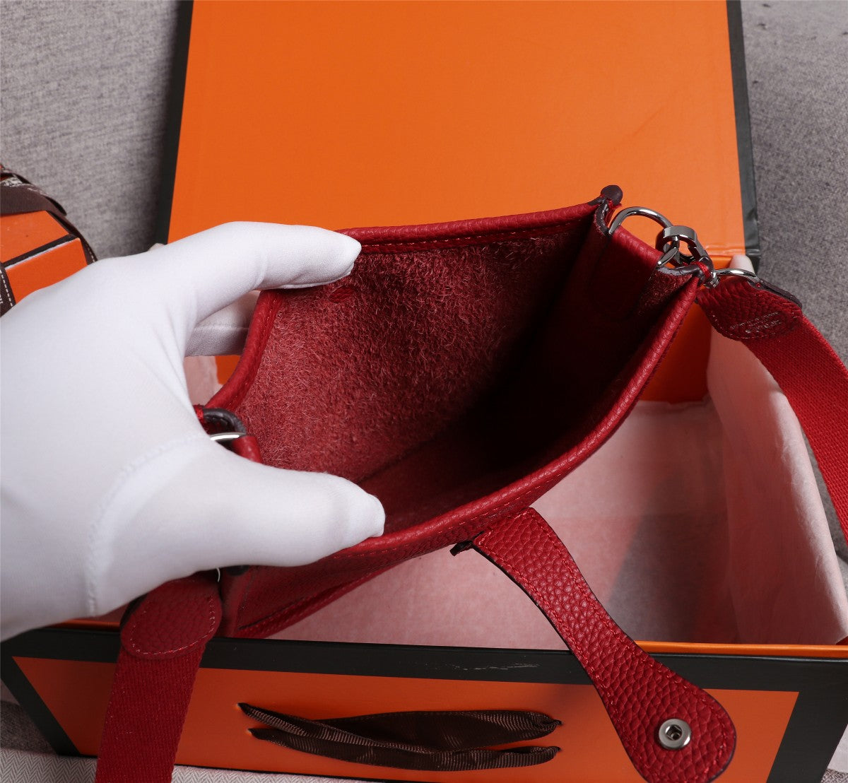 H Evelyne Bag Mini Red