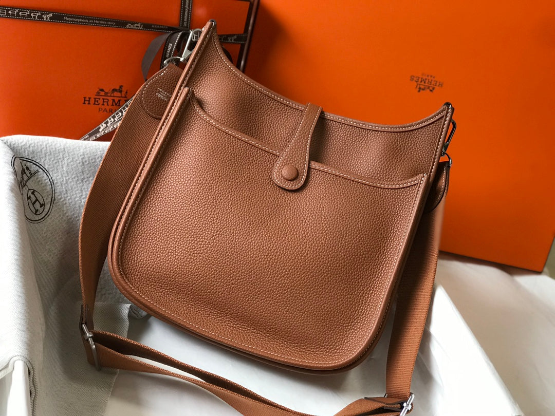 H Evelyne Bag Ocean Golden Brown