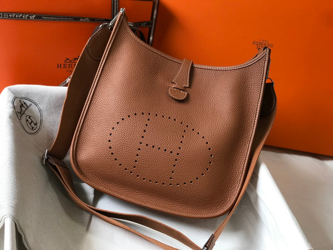 H Evelyne Bag Ocean Golden Brown