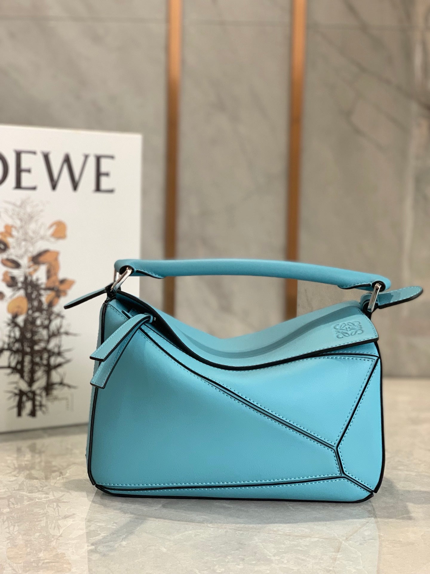 Puzzle Bag River Blue