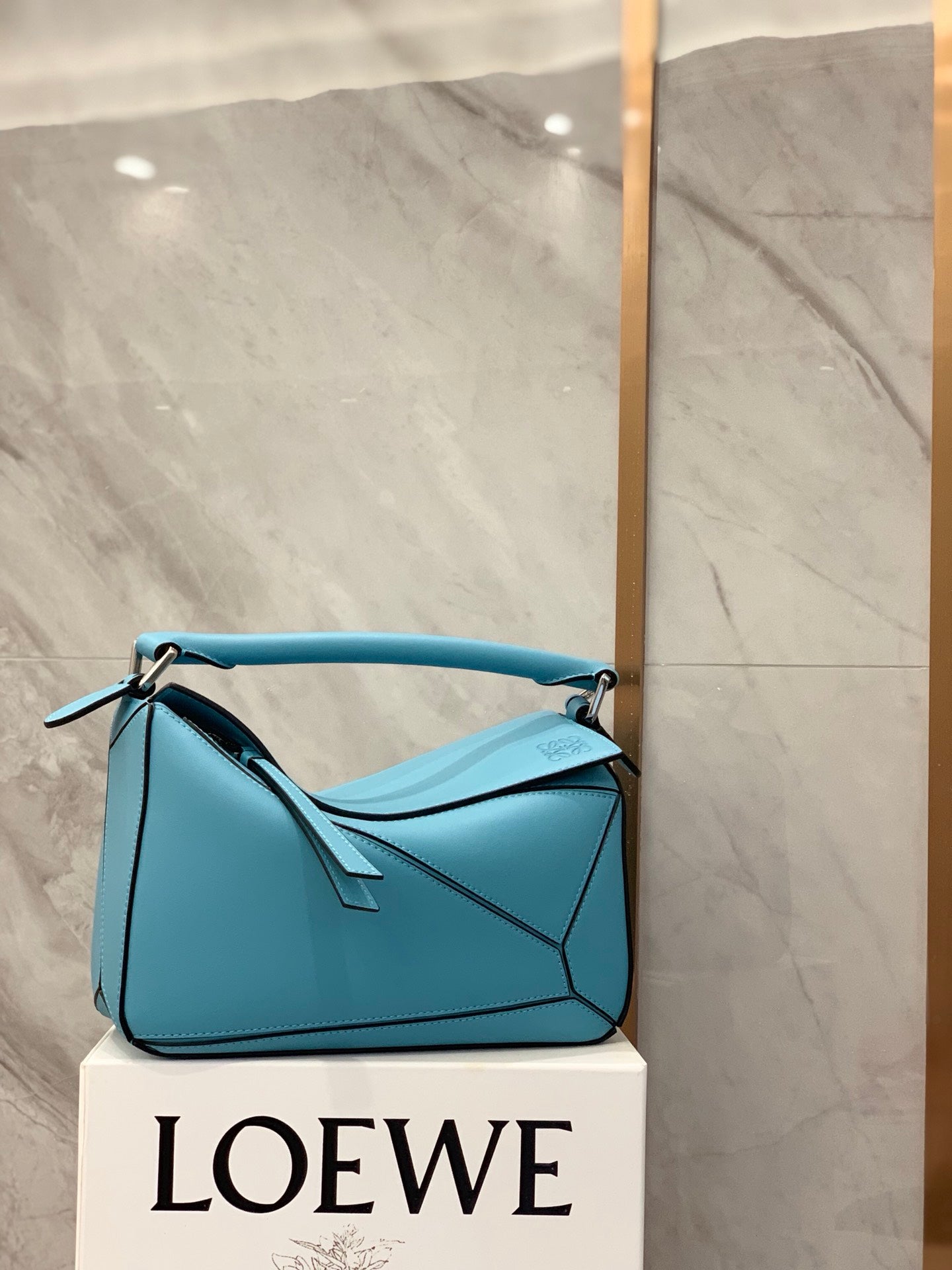 Puzzle Bag River Blue