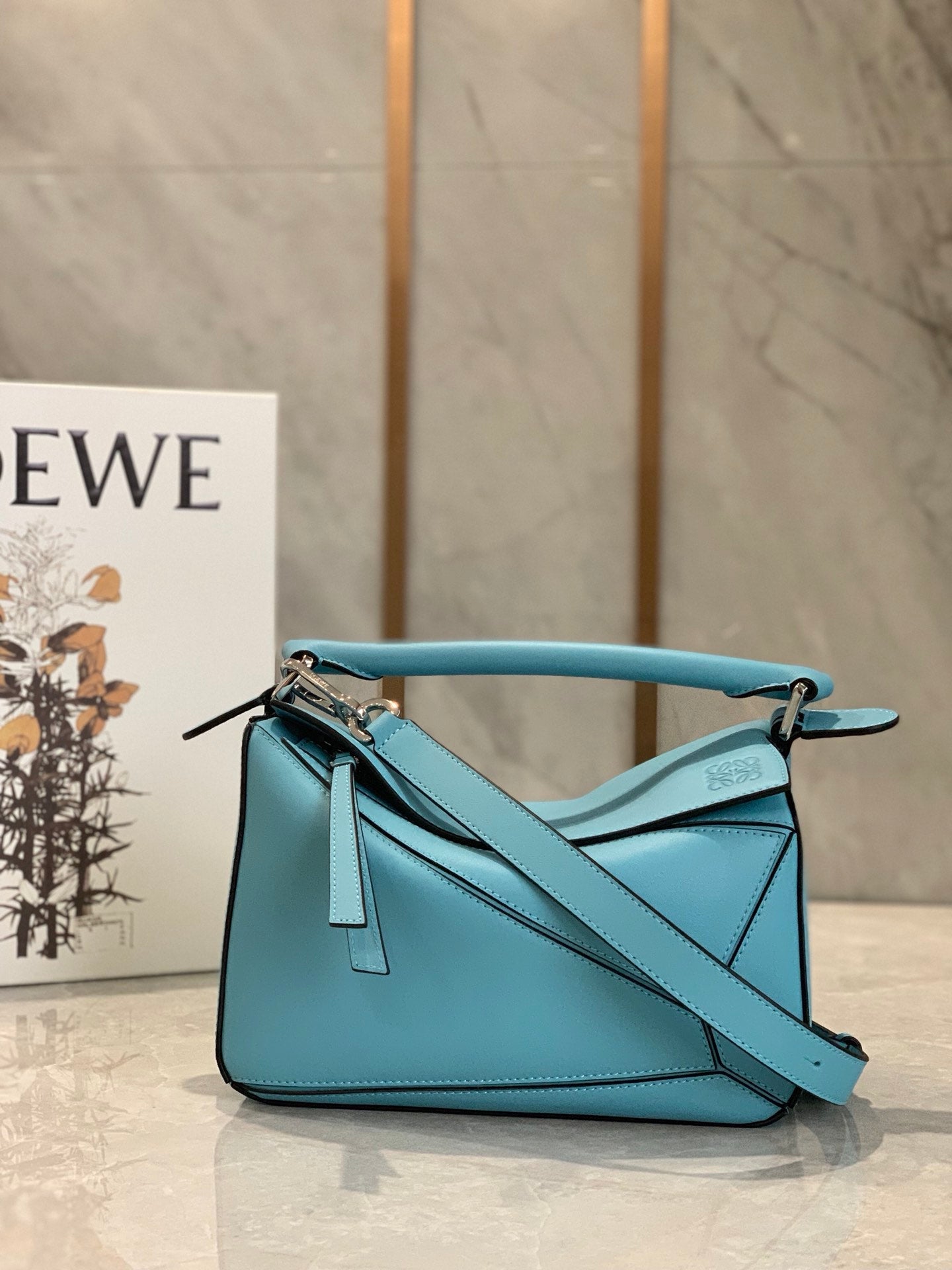 Puzzle Bag River Blue