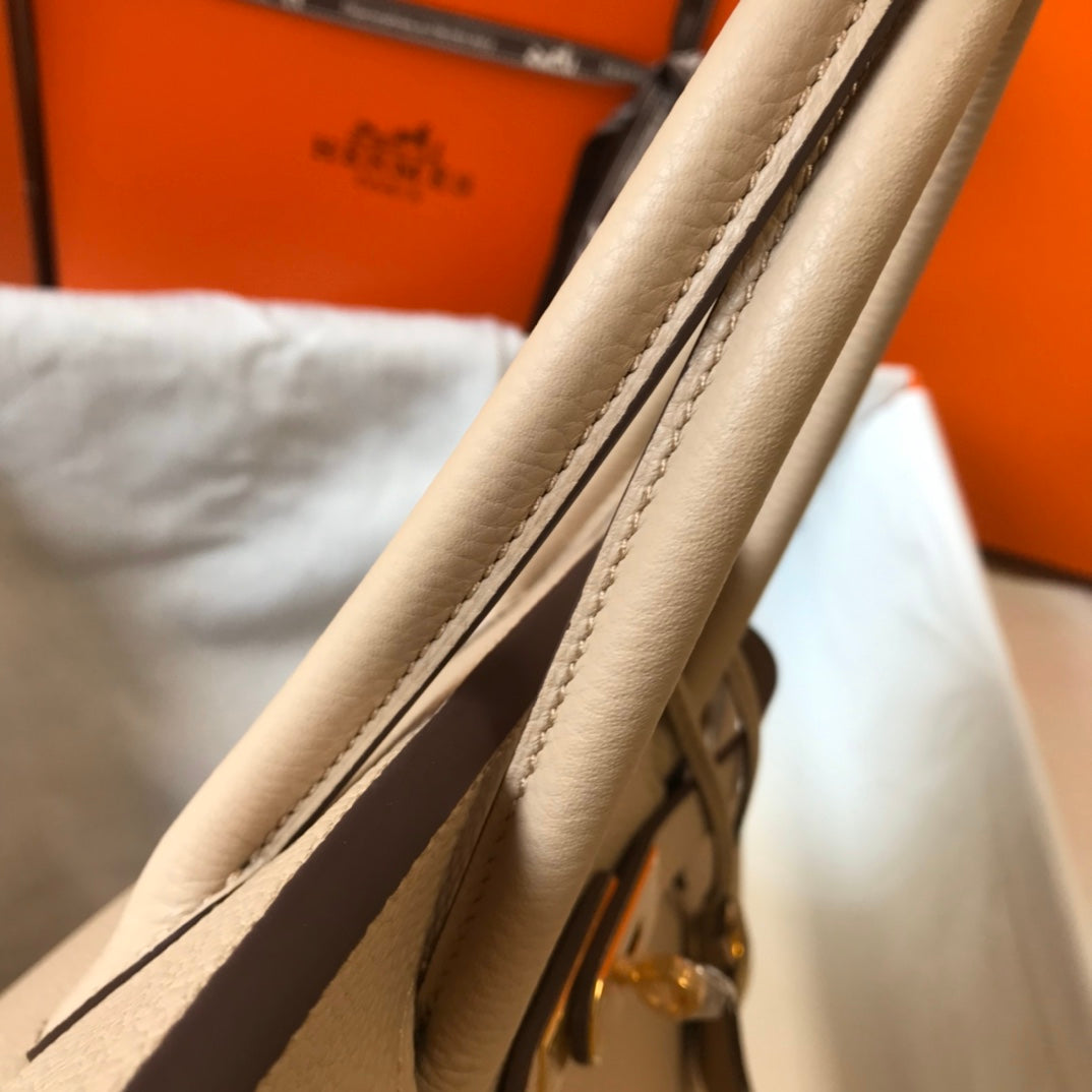 H Togo Leather Khaki