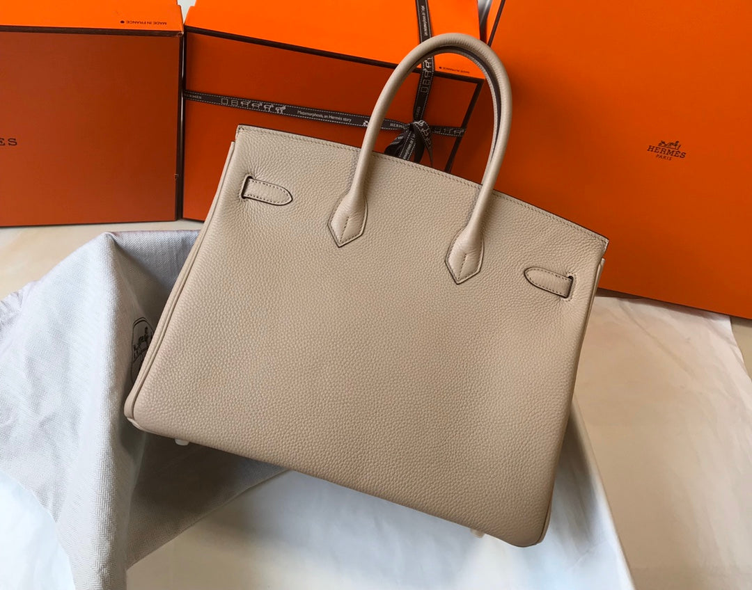 H Togo Leather Khaki