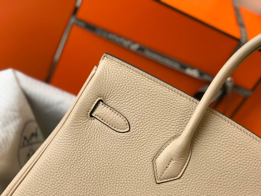 H Togo Leather Khaki