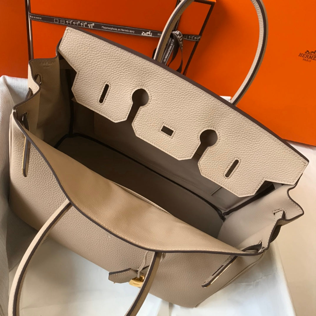 H Togo Leather Khaki