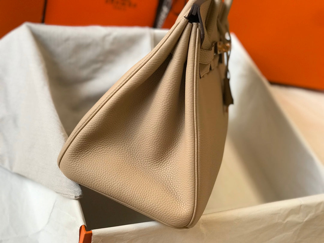 H Togo Leather Khaki