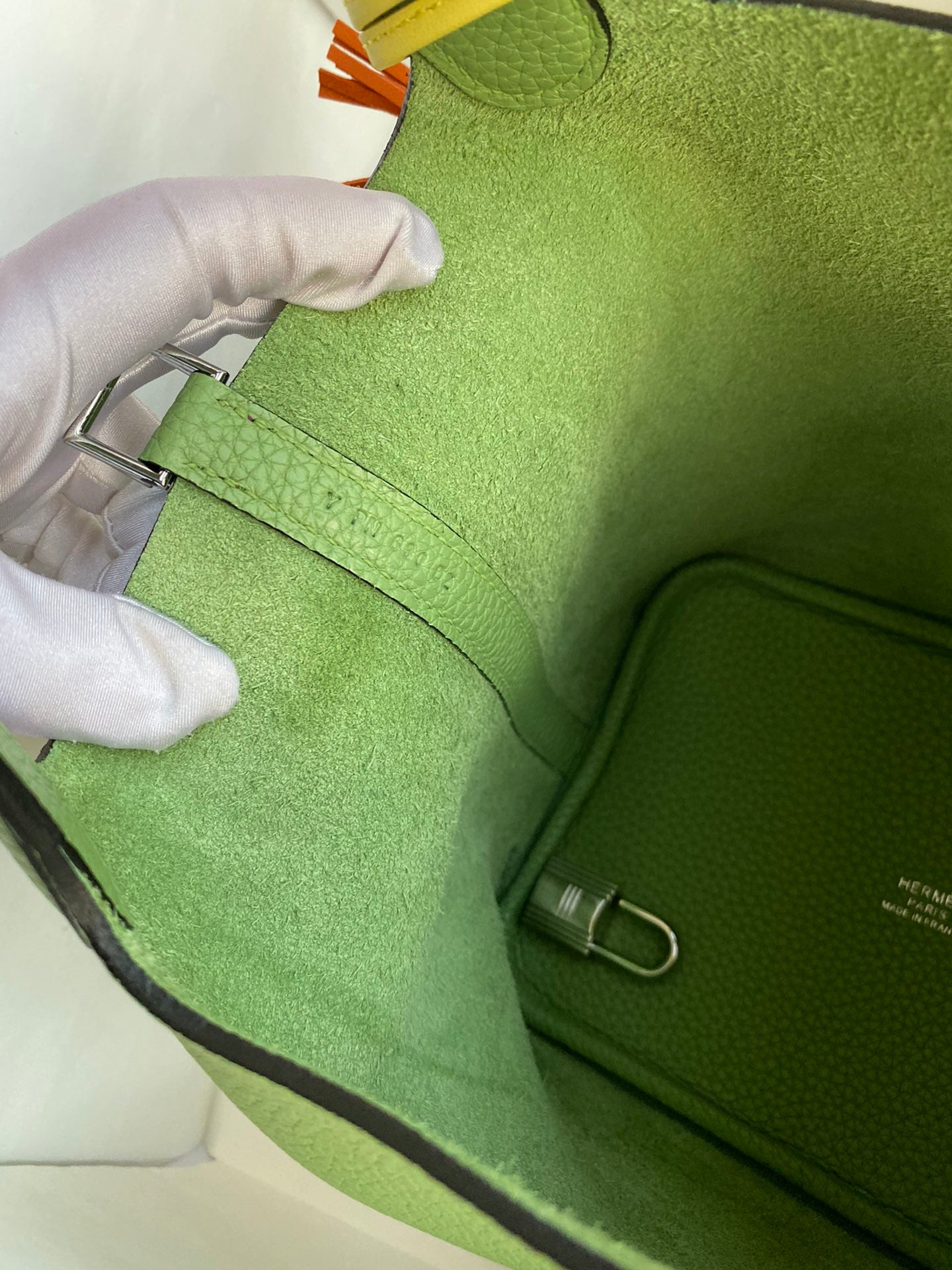 H Picotin Lock Bag Green