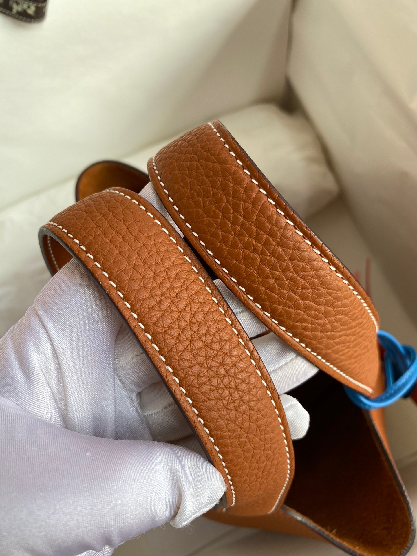 H Picotin Lock Bag Gold