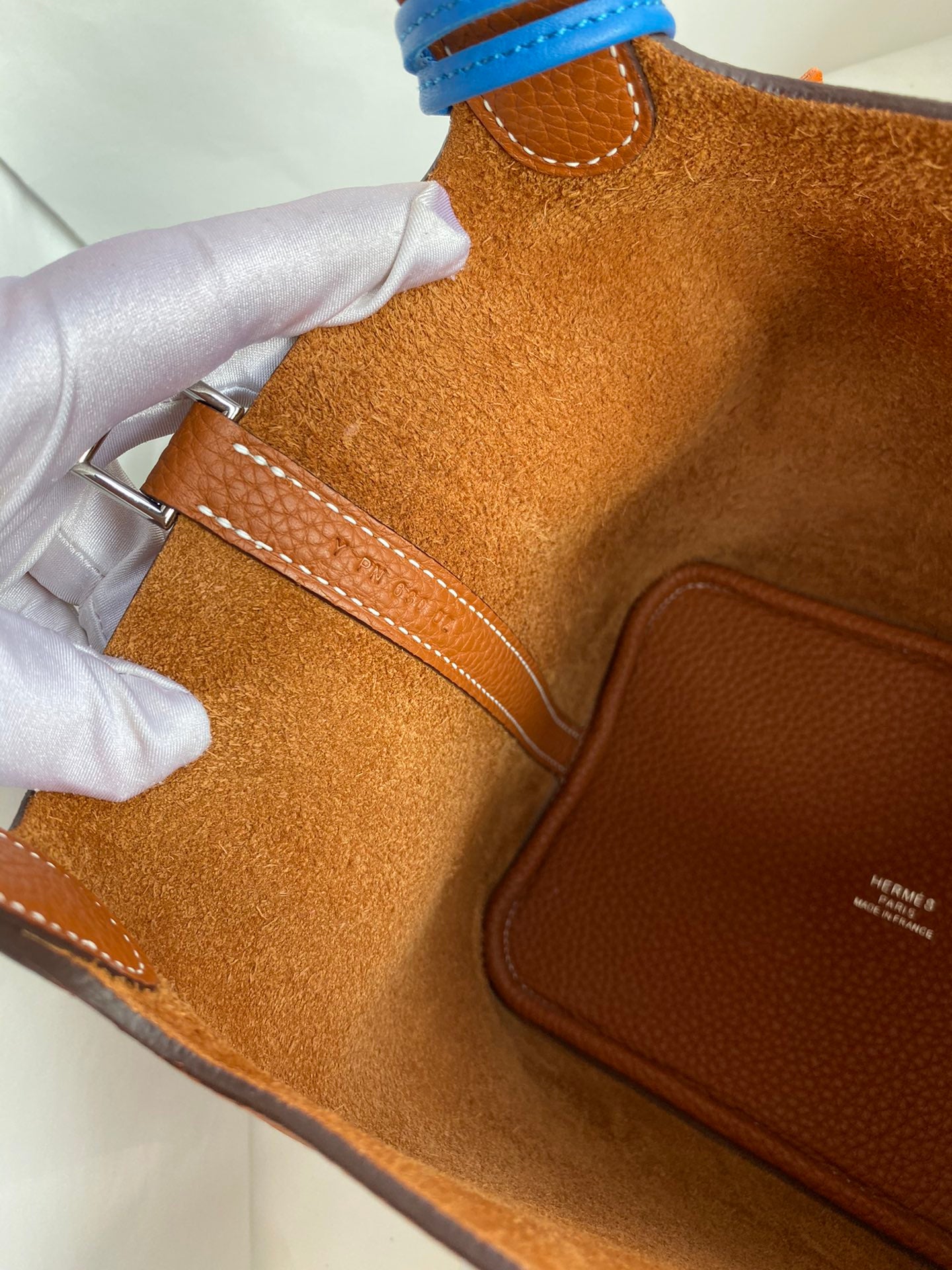 H Picotin Lock Bag Gold