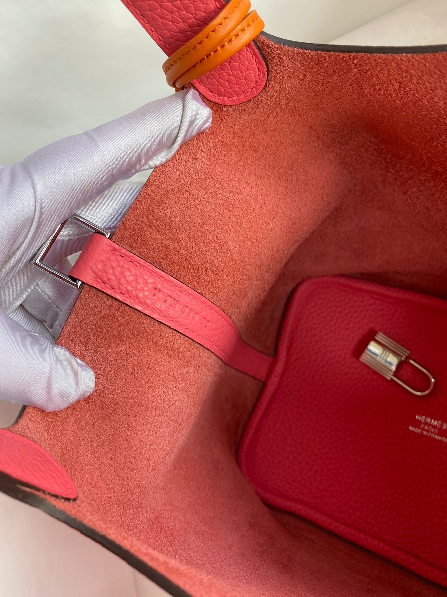 H Picotin Lock Bag Rose Pink