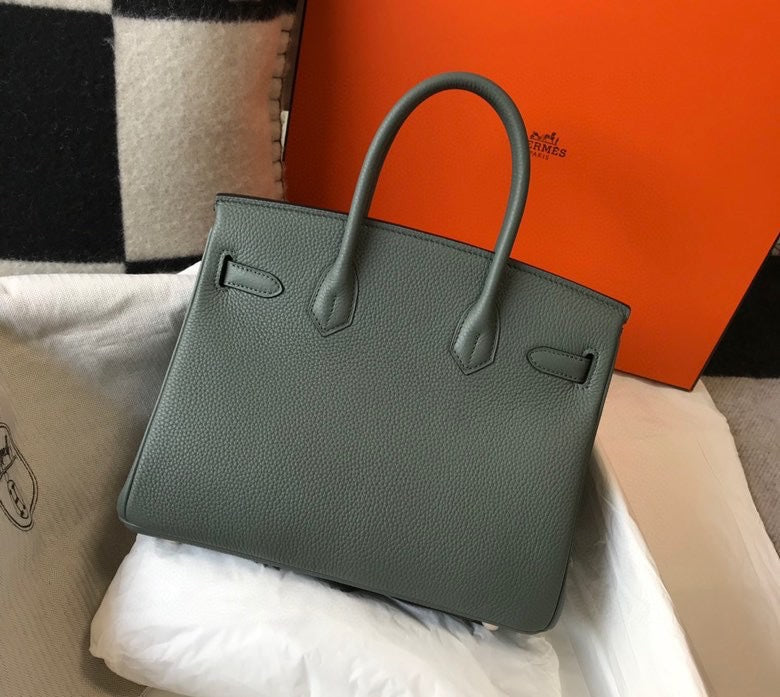 H Togo Leather Storm Grey