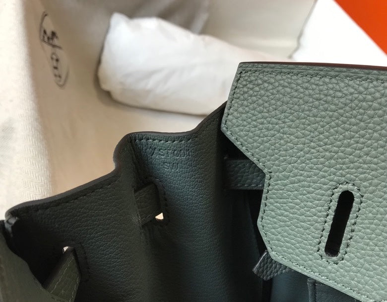 H Togo Leather Storm Grey