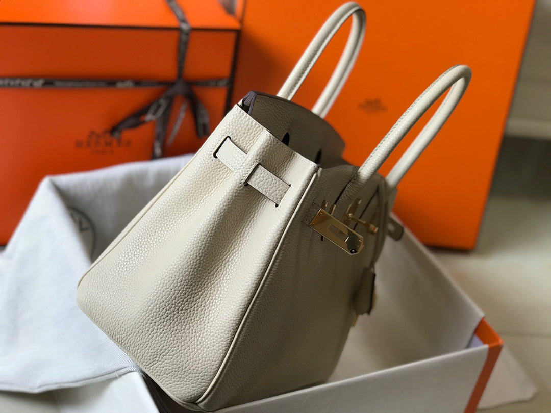 H Togo Leather Crème