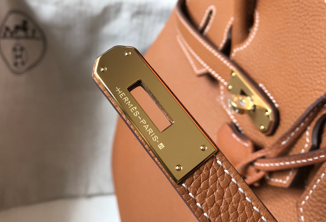 H Birkin Togo Leather Gold
