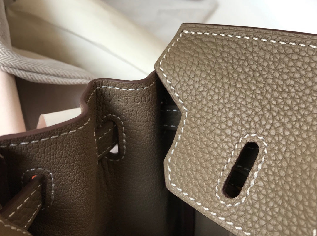 H Birkin Togo Leather Etoupe