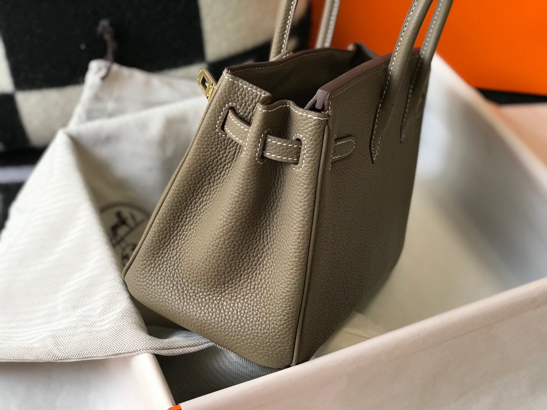 H Birkin Togo Leather Etoupe