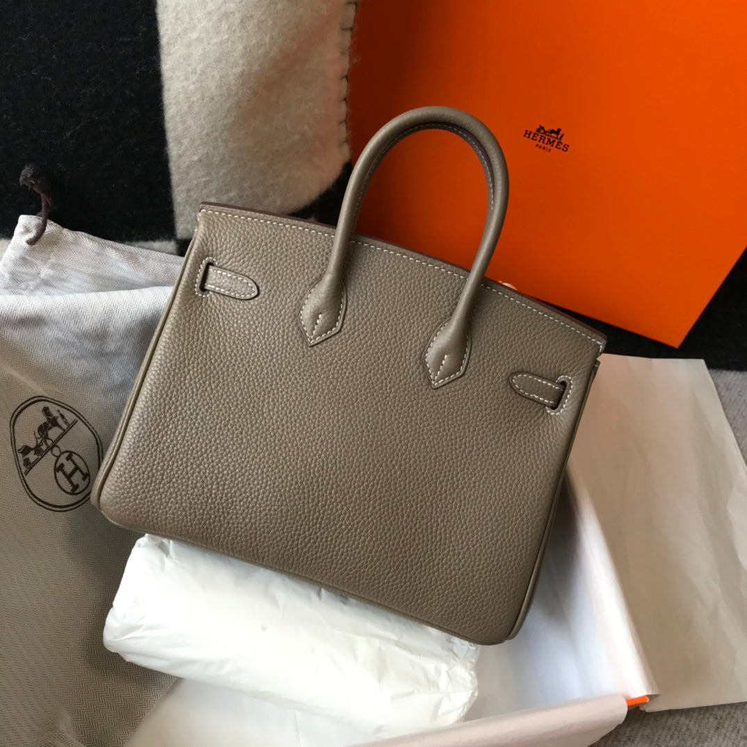 H Birkin Togo Leather Etoupe