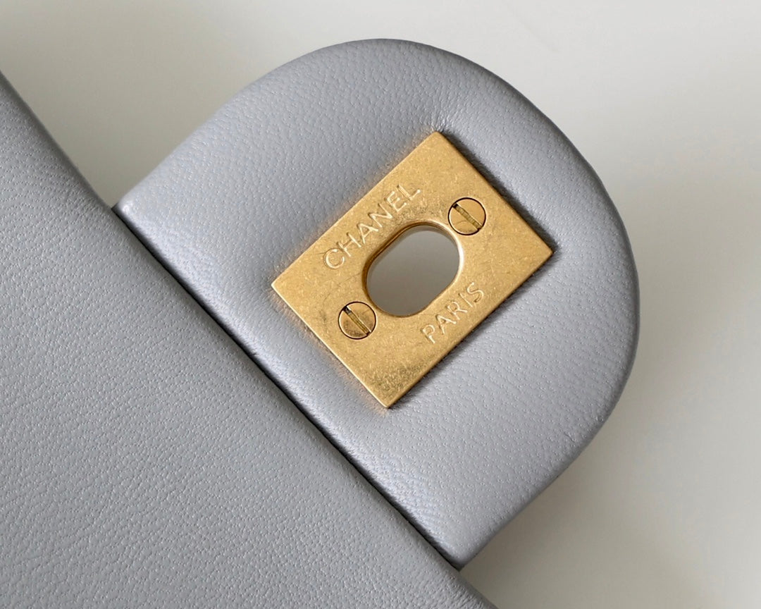 CC Classic Mini Flap Bag Grey