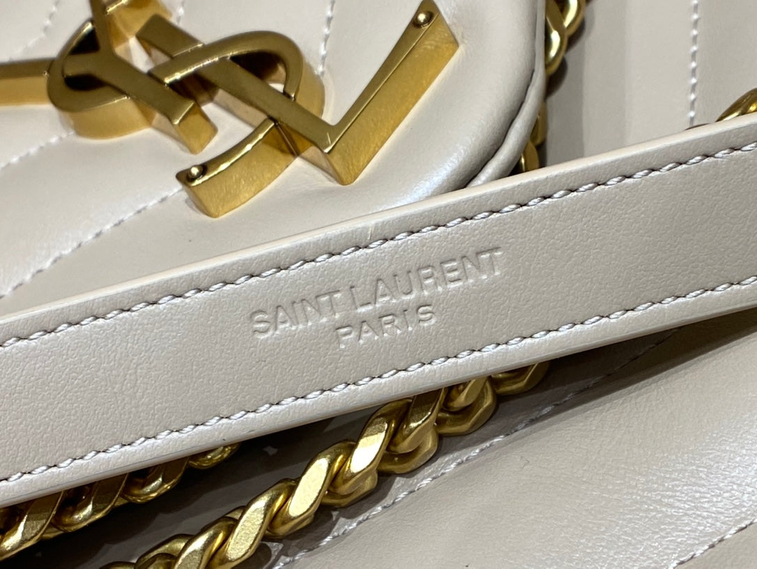 YSL Loulou Medium Bag Beige