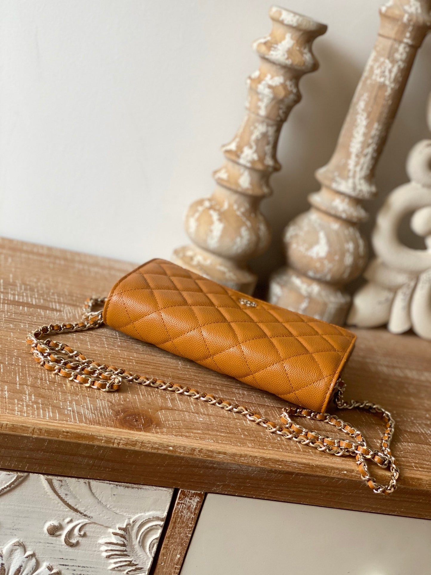 CC Classic Wallet On Chain Tan