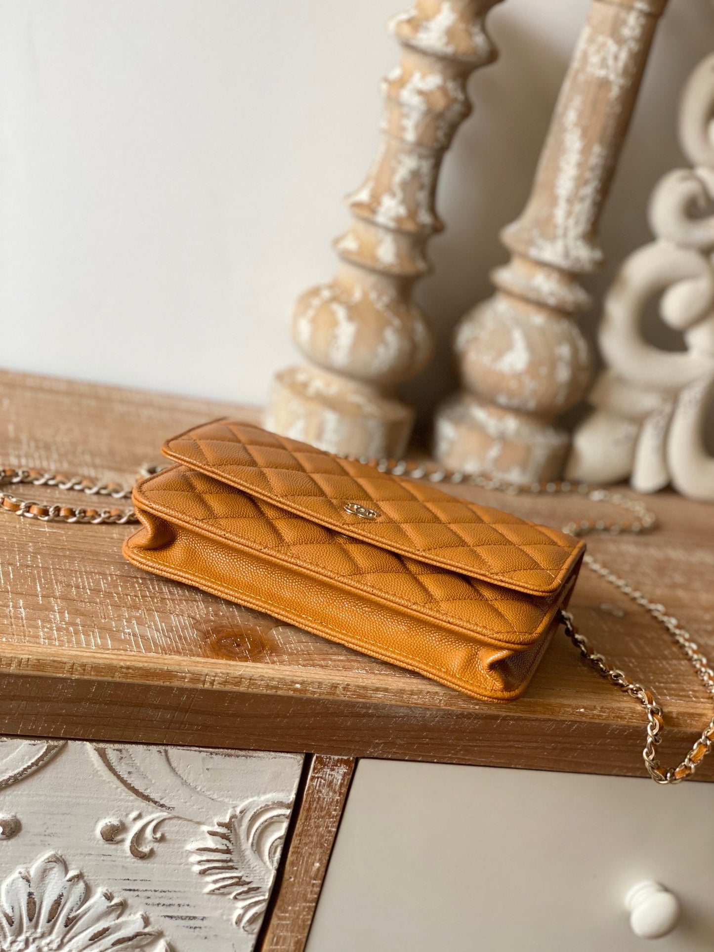 CC Classic Wallet On Chain Tan