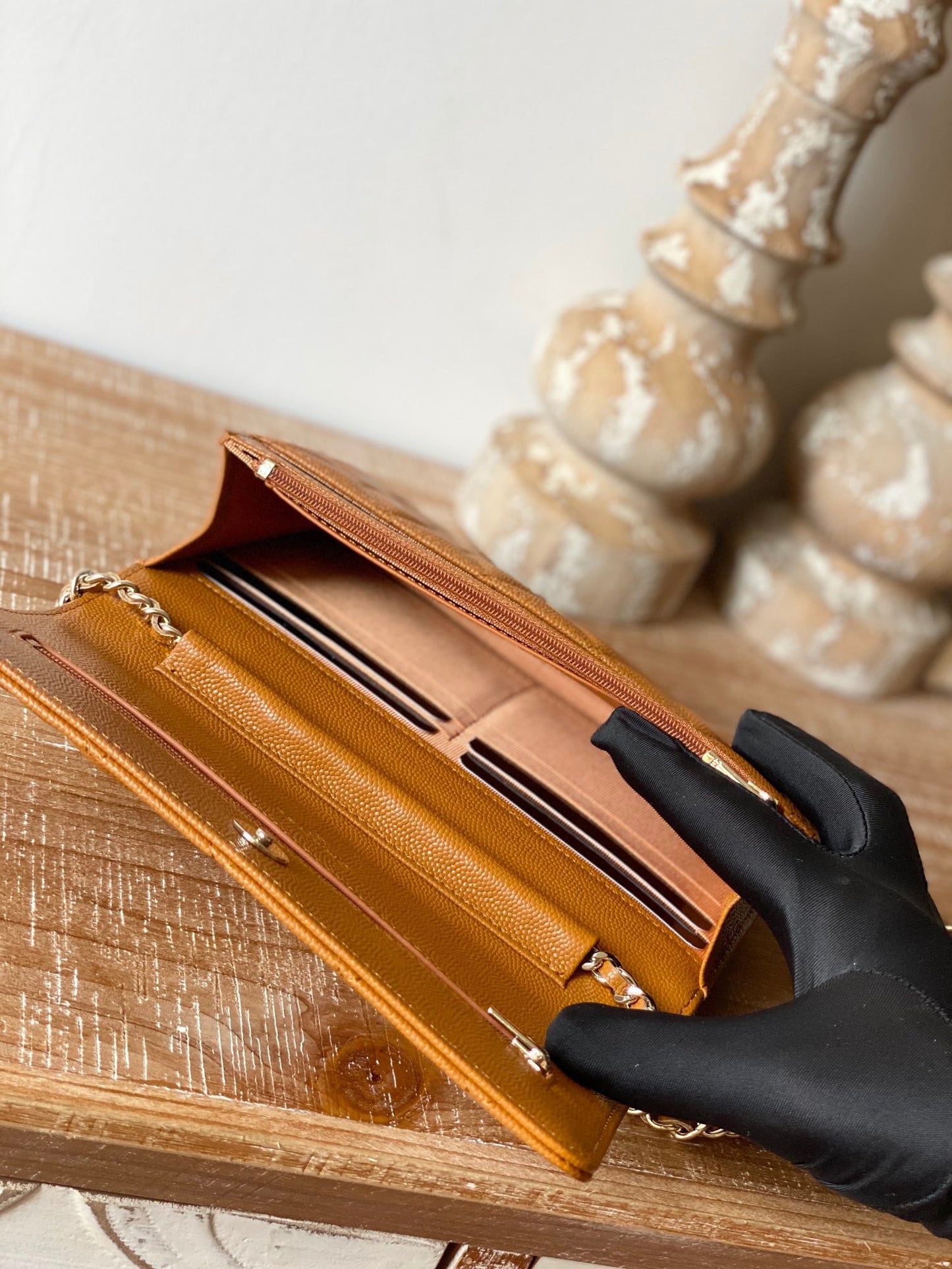 CC Classic Wallet On Chain Tan