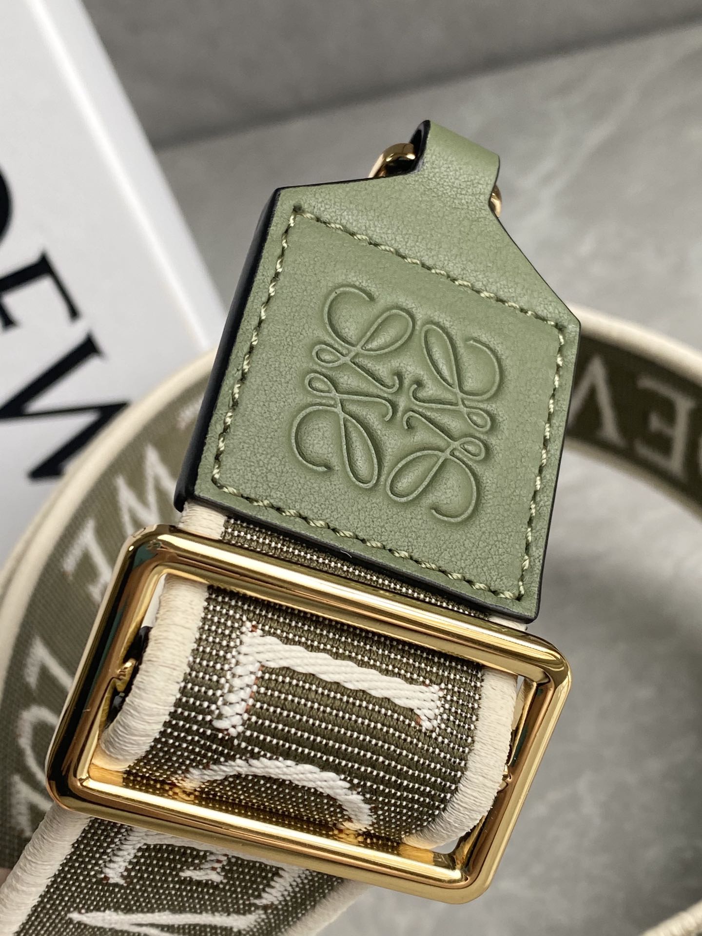 Anagram Wide Shoulder Strap Green