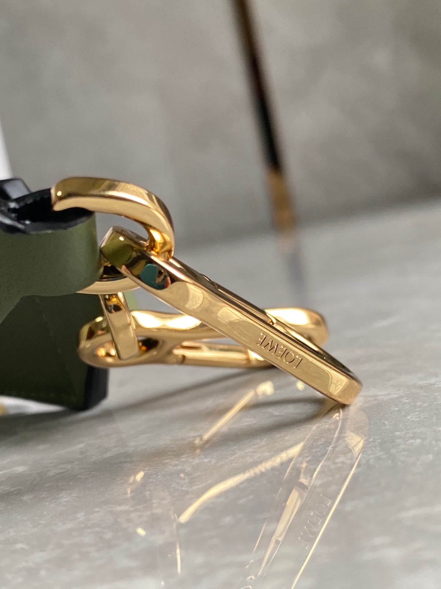 Anagram Wide Shoulder Strap Green