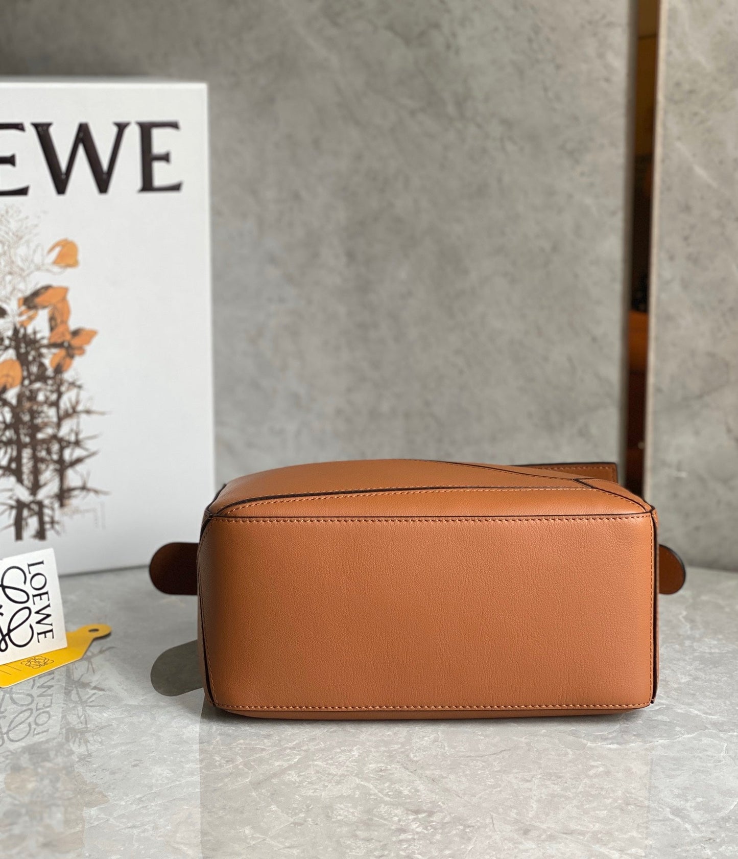 Puzzle Bag Brown