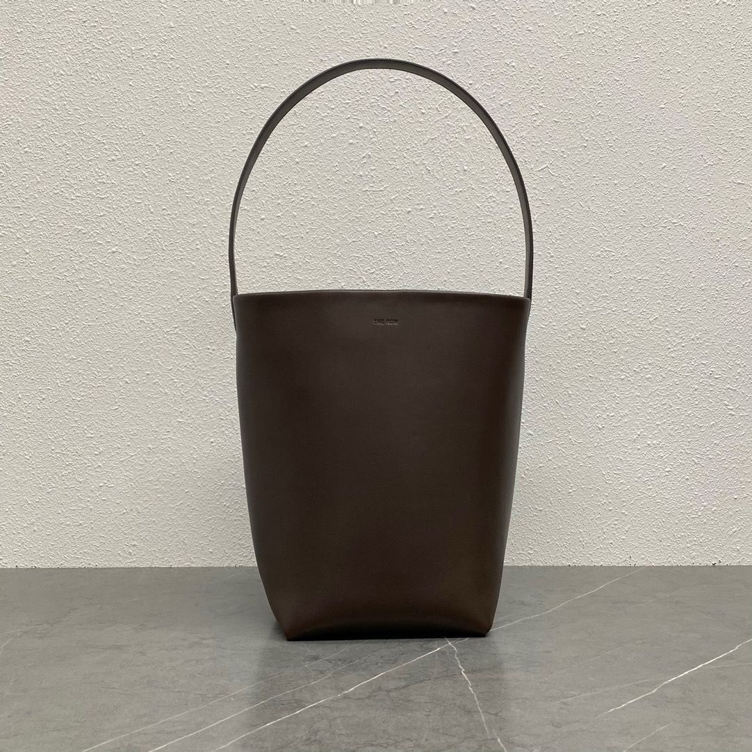 THE ROW N/S Park Tote Bag Chestnut