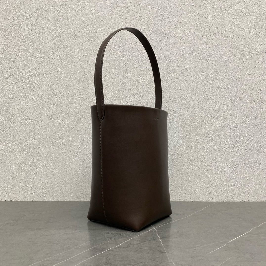 THE ROW N/S Park Tote Bag Chestnut
