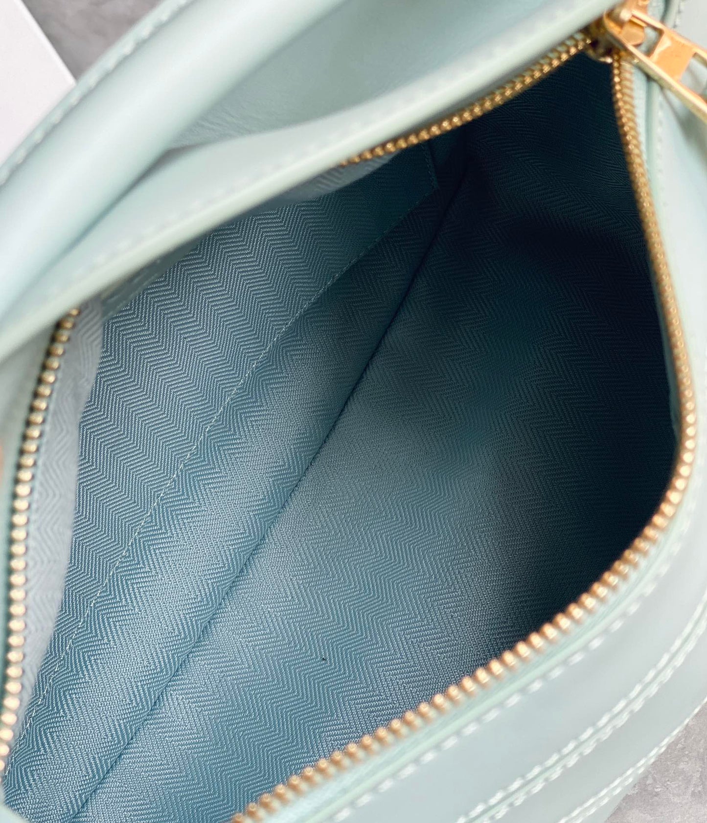 Puzzle Bag Aquablue Monocrhome