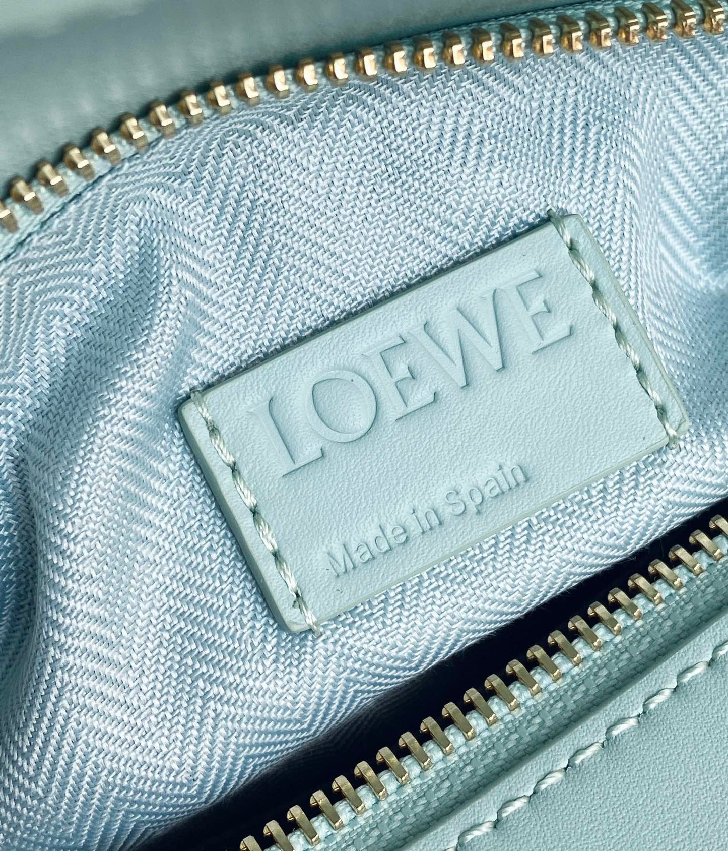 Puzzle Bag Aquablue Monocrhome