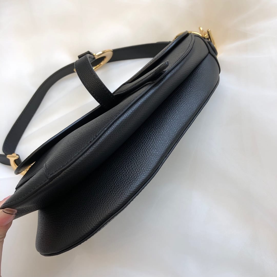 D Saddle Bag Black