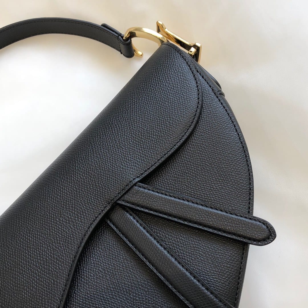 D Saddle Bag Black