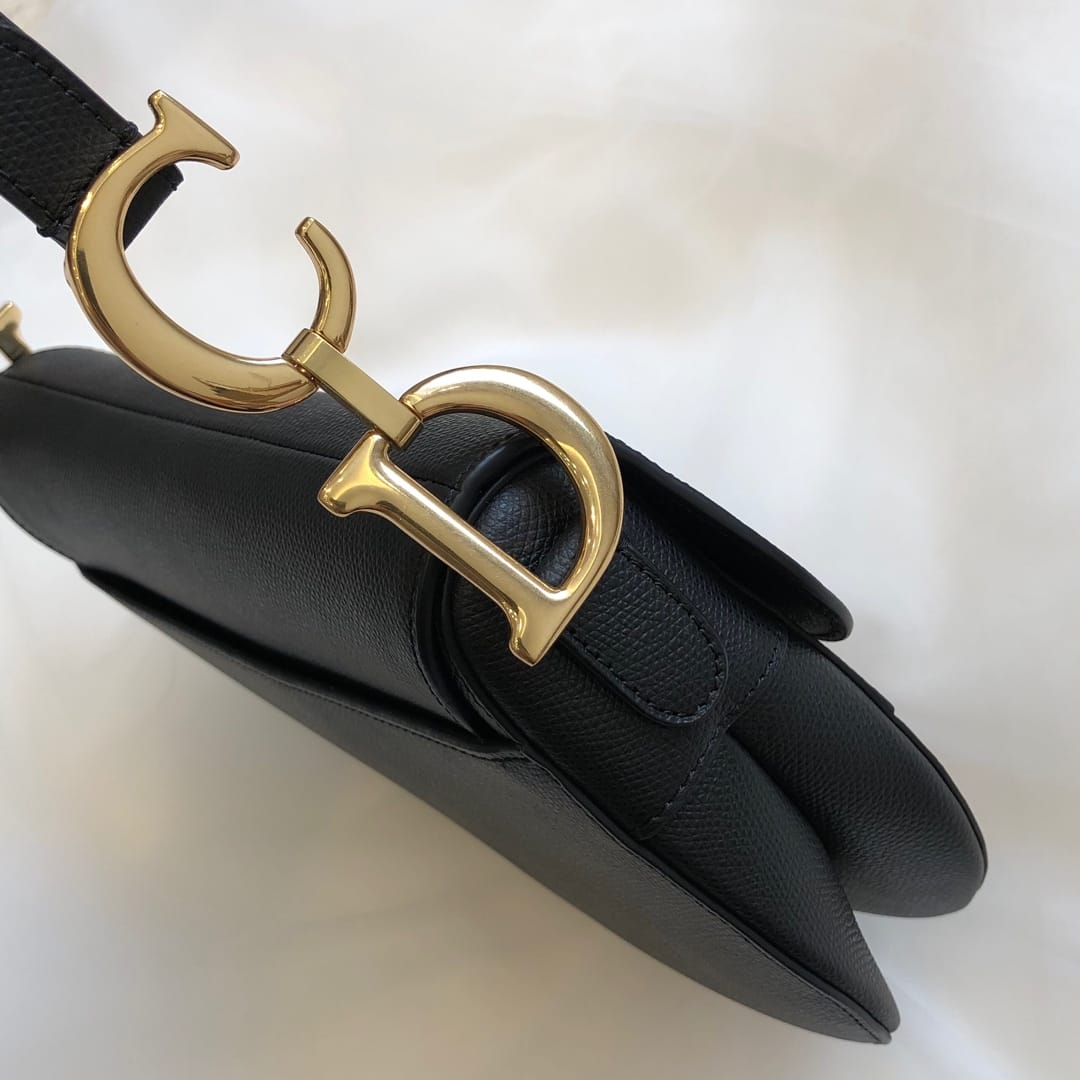 D Saddle Bag Black